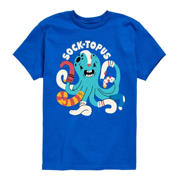 Instant Message - Socktopus - Toddler & Youth Short Sleeve Graphic T-Shirt