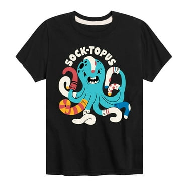 Instant Message - Socktopus - Toddler & Youth Short Sleeve Graphic T-Shirt