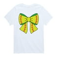 thumbnail image 1 of Instant Message - Softball Bow - Youth Short Sleeve Graphic T-Shirt, 1 of 5