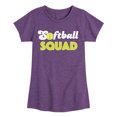 thumbnail image 1 of Instant Message - Softball Squad Fitted Short Sleeve Graphic T-Shirt, 1 of 5