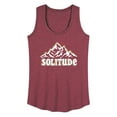 thumbnail image 1 of Instant Message - Solitude Mountains - Women's Racerback Tank Top, 1 of 6