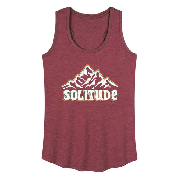 Instant Message - Solitude Mountains - Women's Racerback Tank Top
