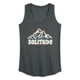 thumbnail image 1 of Instant Message - Solitude Mountains - Women's Racerback Tank Top, 1 of 6