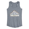 thumbnail image 1 of Instant Message - Solitude Mountains - Women's Racerback Tank Top, 1 of 6