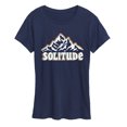 thumbnail image 1 of Instant Message - Solitude Mountains - Women's Short Sleeve Graphic T-Shirt, 1 of 6
