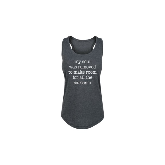 Instant Message - Soul Removed - Ladies Racerback Graphic Tank