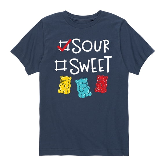 Instant Message - Sour or Sweet: Sour Toddler Short Sleeve Graphic T-Shirt