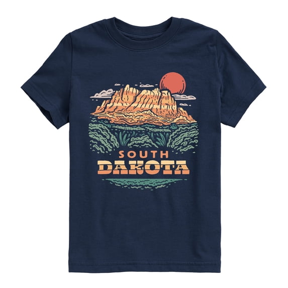 Instant Message - South Dakota Short Sleeve Graphic T-Shirt