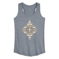 thumbnail image 1 of Instant Message - South West Design  - Women's Racerback Tank Top, 1 of 6