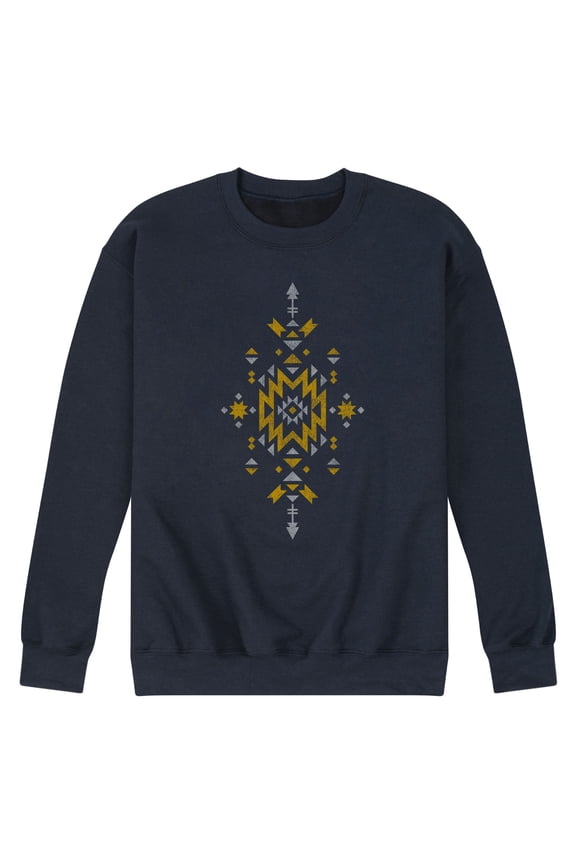 - Southwestern Abstract Arrows Graphic Fleece Sweatshirt