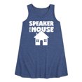 thumbnail image 1 of Instant Message - Speaker Of The House - Toddler & Youth Girls A-line Dress, 1 of 6