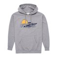 thumbnail image 1 of Instant Message - Speed Boat - Men's Pullover Hooded Fleece Sweatshirt, 1 of 6