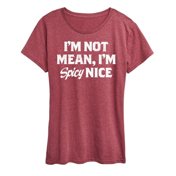 Instant Message - Spicy Nice - Women's Short Sleeve Graphic T-Shirt