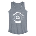 thumbnail image 1 of Instant Message - Spirits Say Lol Bye - Women's Racerback Tank Top, 1 of 5