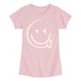 thumbnail image 1 of Instant Message - Splatter Face Fitted Short Sleeve Graphic T-Shirt, 1 of 5