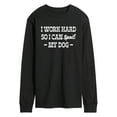 thumbnail image 1 of Instant Message - Spoil My Dog - Men's Long Sleeve T-Shirt, 1 of 5