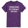 thumbnail image 1 of Instant Message - Spoil My Dog - Men's Short Sleeve Graphic T-Shirt, 1 of 4