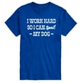 thumbnail image 1 of Instant Message - Spoil My Dog - Men's Short Sleeve Graphic T-Shirt, 1 of 5