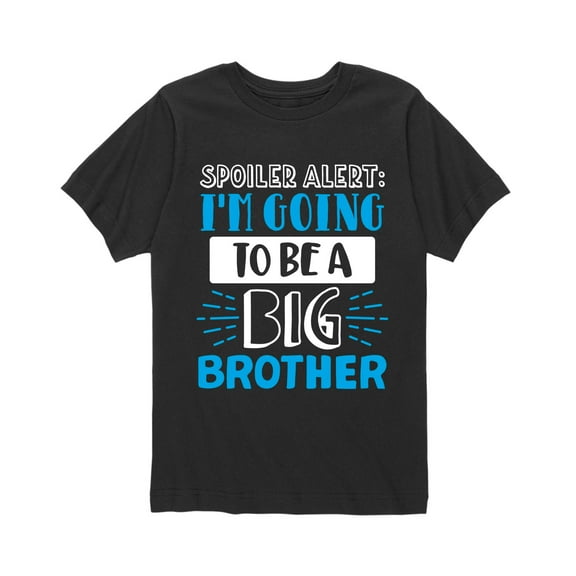 Instant Message - Spoiler Alert Big Brother - Brother Sister Toddler Short Sleeve Tee