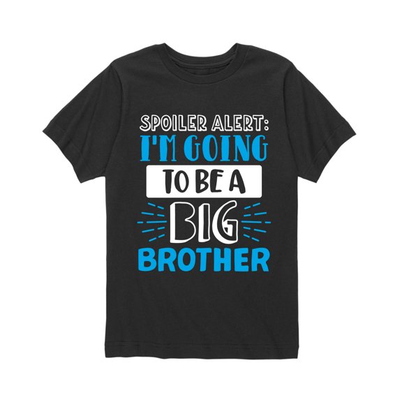 Instant Message - Spoiler Alert Big Brother - Brother Sister Youth Short Sleeve Tee