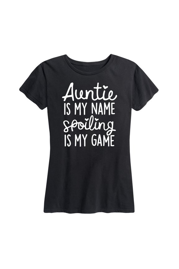 - Spoiling Is My Game - Women's Short Sleeve Graphic T-Shirt