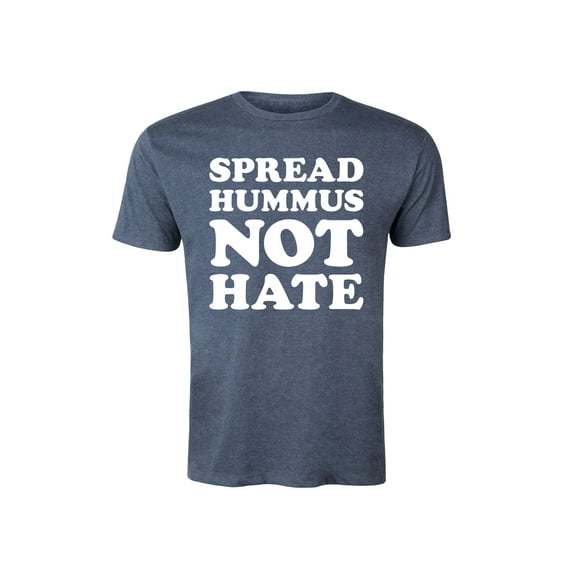 Instant Message - Spread Hummus - Men's Short Sleeve Graphic T-Shirt