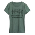 thumbnail image 1 of Instant Message - Spread Kindness Like Wildflowers Short Sleeve Graphic T-Shirt, 1 of 5