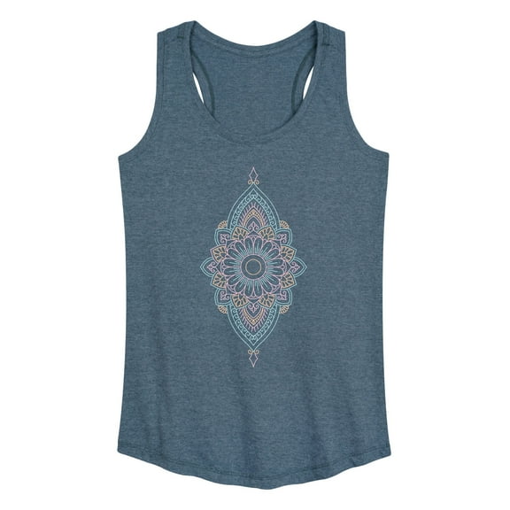 Instant Message - Spring Mandala - Women's Racerback Tank