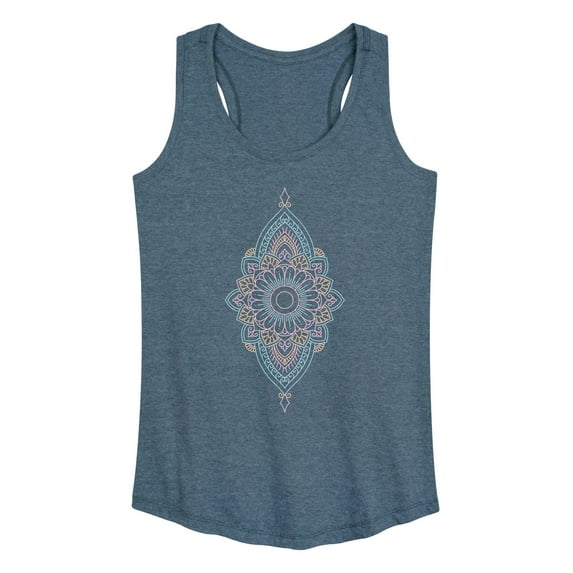 Instant Message - Spring Mandala - Women's Racerback Tank