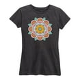 thumbnail image 1 of Instant Message - Spring Mandala - Women's Short Sleeve Graphic T-Shirt, 1 of 5