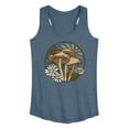 thumbnail image 1 of Instant Message - Spring - Mushrooms, Snails, & Daisies - Women's Racerback Tank Top, 1 of 6