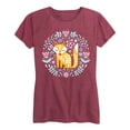 thumbnail image 1 of Instant Message - Spring Scandinavian Fox - Women's Short Sleeve Graphic T-shirt, 1 of 5