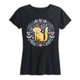 thumbnail image 1 of Instant Message - Spring Scandinavian Fox - Women's Short Sleeve Graphic T-shirt, 1 of 5