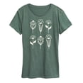 thumbnail image 1 of Instant Message - Spring - Simple Flowers - Women's Short Sleeve Graphic T-Shirt, 1 of 6