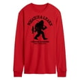 thumbnail image 1 of Instant Message - Squatch And Learn - Men's Long Sleeve T-Shirt, 1 of 5