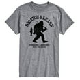 thumbnail image 1 of Instant Message - Squatch And Learn - Men's Short Sleeve Graphic T-Shirt, 1 of 6