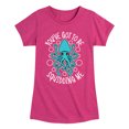 thumbnail image 1 of Instant Message - Squidding Me -Youth Girls Short Sleeve T-Shirt, 1 of 5