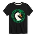 thumbnail image 1 of Instant Message - St. Patrick's Day Honk If Lucky - Toddler & Youth Short Sleeve Graphic T-Shirt, 1 of 6