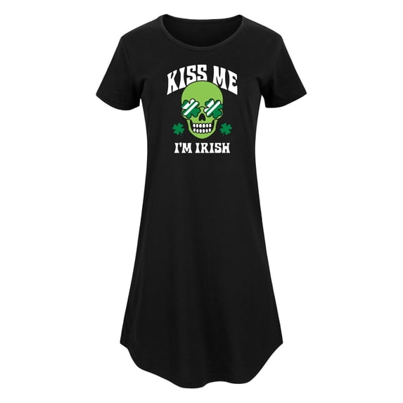 Instant Message - St. Patrick's Day - Kiss Me I'm Irish - Women's Any Way Dress