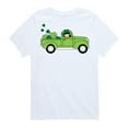 thumbnail image 1 of Instant Message - St. Patrick's Day - Leprechaun Truck - Delivering Luck - Toddler And Youth Short Sleeve Graphic T-Shirt, 1 of 5