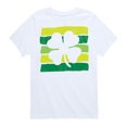 thumbnail image 1 of Instant Message - St. Patrick's Day - Outline of Shamrock - Toddler And Youth Short Sleeve Graphic T-Shirt, 1 of 5