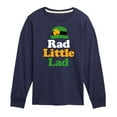 thumbnail image 1 of Instant Message - St. Patrick's Day - Rad Little Lad - Toddler And Youth Long Sleeve Graphic T-Shirt, 1 of 5