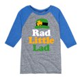 thumbnail image 1 of Instant Message - St. Patrick's Day - Rad Little Lad - Toddler And Youth Raglan Graphic T-Shirt, 1 of 4