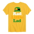 thumbnail image 1 of Instant Message - St. Patrick's Day - Rad Little Lad - Toddler And Youth Short Sleeve Graphic T-Shirt, 1 of 5