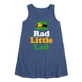 thumbnail image 1 of Instant Message - St. Patrick's Day - Rad Little Lad - Toddler and Youth Girls A-line Dress, 1 of 5