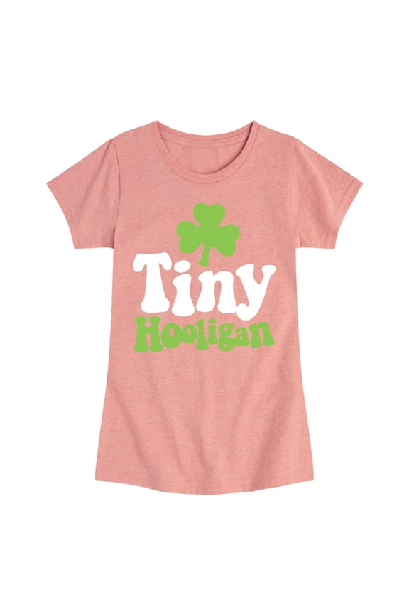 - St. Patrick's Day - Tiny Hooligan - Toddler And Youth Girls Short Sleeve Graphic T-Shirt