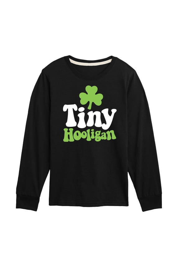 - St. Patrick's Day - Tiny Hooligan - Toddler And Youth Long Sleeve Graphic T-Shirt