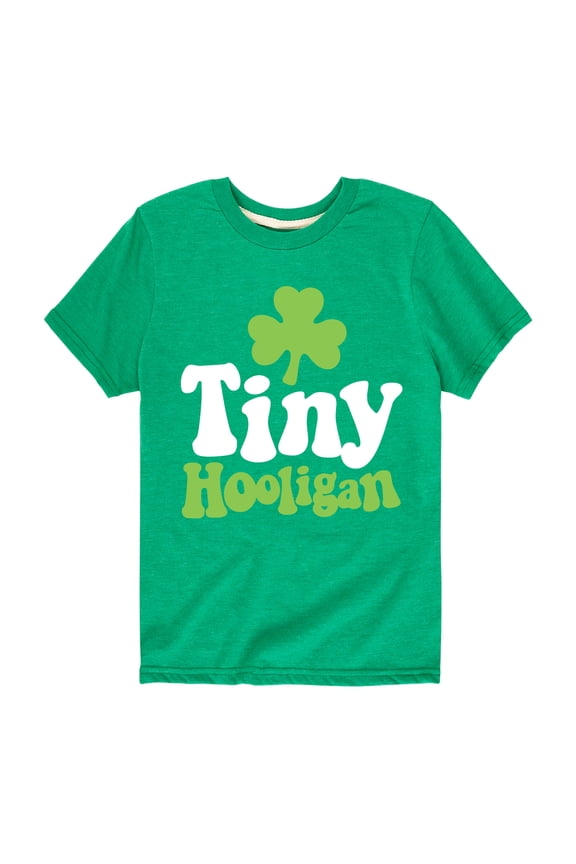 - St. Patrick's Day - Tiny Hooligan - Toddler And Youth Short Sleeve Graphic T-Shirt