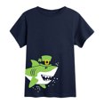 thumbnail image 1 of Instant Message - St. Patricks Shark - Toddler Short Sleeve Tee, 1 of 4