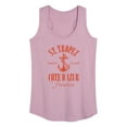 thumbnail image 1 of Instant Message - St. Tropez Yacht Club  - Women's Racerback Tank Top, 1 of 6